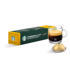 Nespresso Starbucks Blonde Espresso Roast Coffee Pods