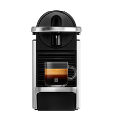 Nespresso Pixie Silver Redesign Espresso Machine