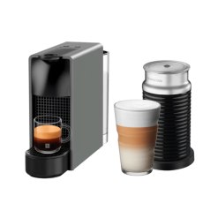 Nespresso Essenza Mini Intense Grey Bundle Coffee Machine Set