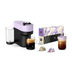 Nespresso Vertuo Pop Plus Lavender Bundle Coffee Machine Set