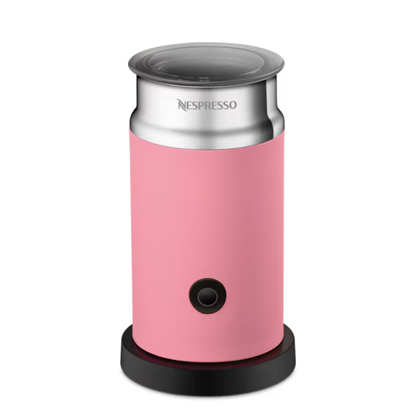 Nespresso Aeroccino 3 Pink Milk Frother Best Seller