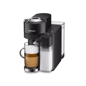Nespresso Vertuo Lattissima Matte White and Glossy Coffee Machine and Milk Frother